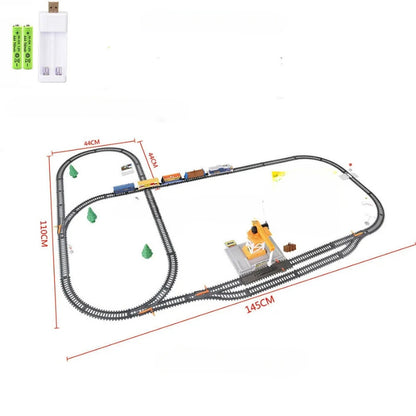 Ensemble de Train Électrique pour Enfants