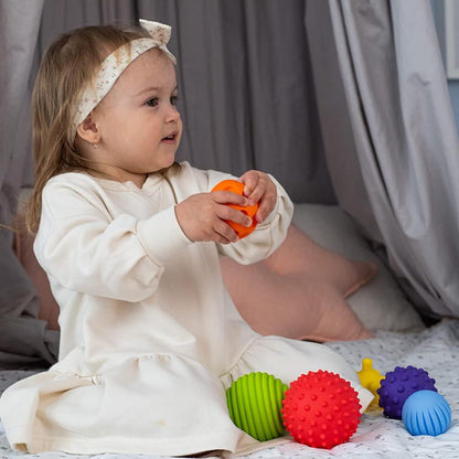 Balles sensorielles Montessori pour bébé