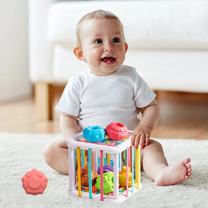 Jouet Montessori trieur de forme pour bébés