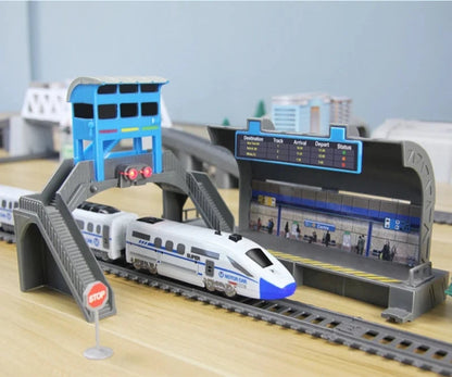 Set de tren eléctrico para niños