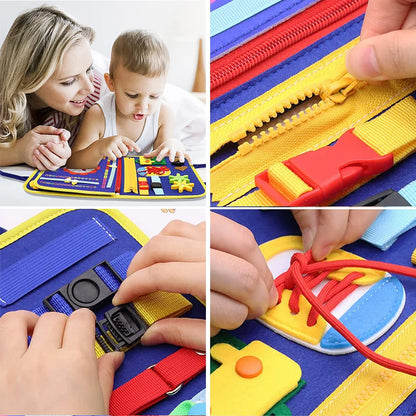 Planche d'Apprentissage Montessori pour Tout-petits