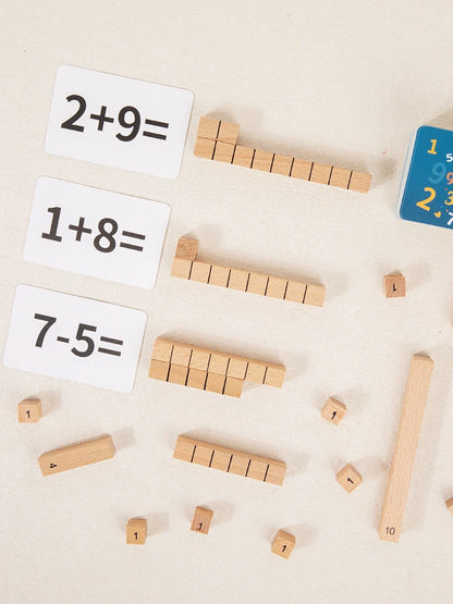 Jouets Mathématiques en Bois pour Enfants