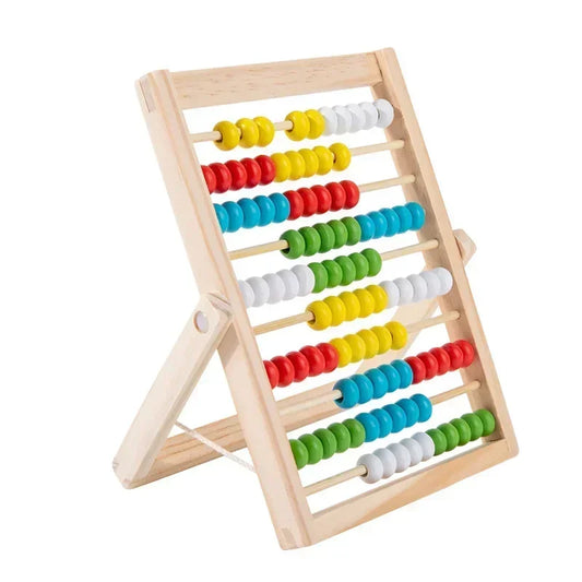 Juguete de madera Montessori para matemáticas