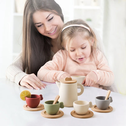 Théière et tasse à thé pour enfants