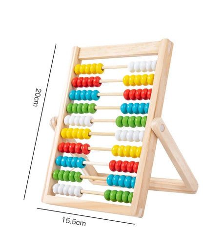 Juguete de madera Montessori para matemáticas