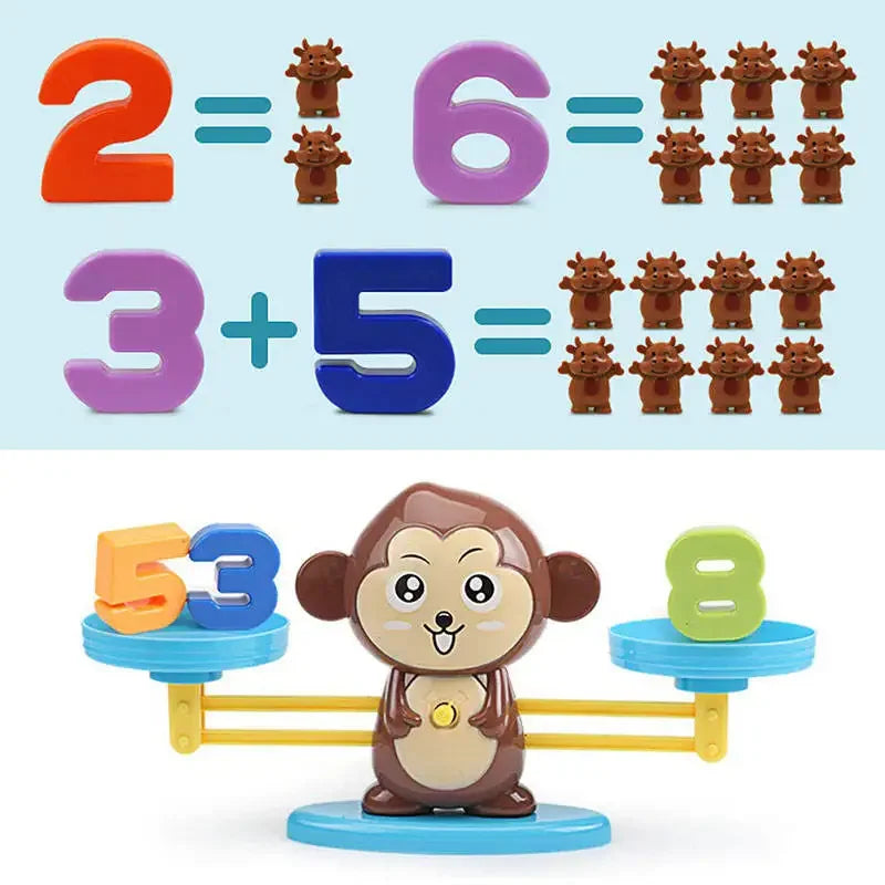 Balance de jeu de singe pour enfants